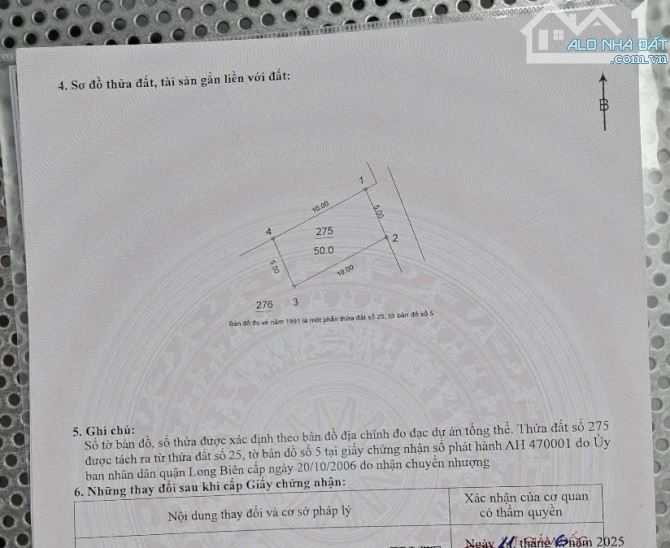 Bán mảnh đất 50m2 cách một nhà ra phố việt hưng ô tô tránh - 2