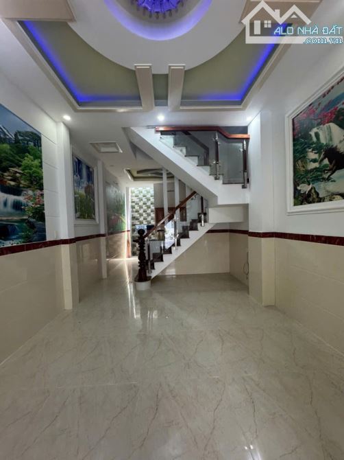 NHÀ 4 TẦNG,ĐƯỜNG 8M,KHU VIP ĐỒNG BỘ HIỆP THÀNH, QUẬN 12 -CHĨ 5TY990 - 2