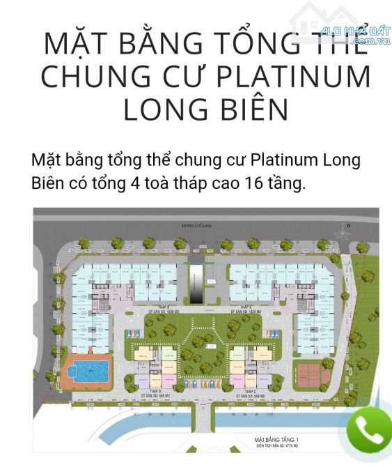 BÁN CHUNG CƯ PLATINUM LONG BIÊN TÒA P3 TẦNG 9 DT 101,4 M2 GIÁ 15 TỶ - 3