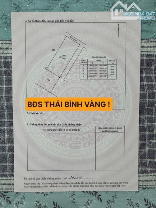 BÁN CẮT LỖ LÔ BIỆT THỰ SỔ ĐỎ VIEW CÔNG VIÊN KĐT KỲ ĐỒNG THÁI BÌNH ! - 3
