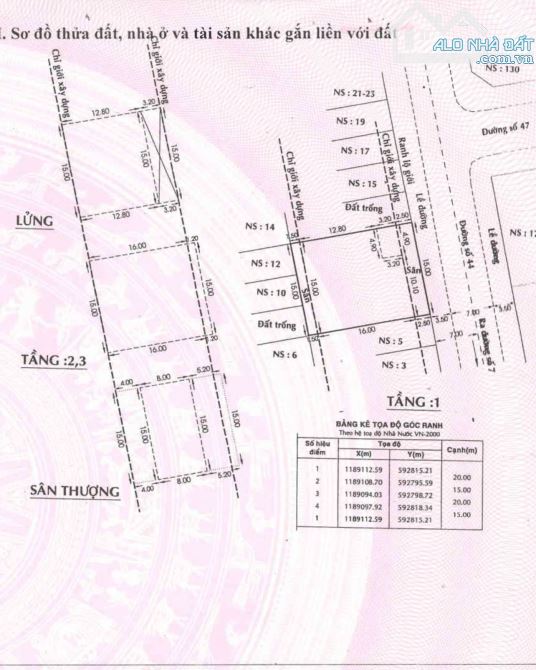 BÁN TÒA CHDV 80 PHÒNG DT: 15x20, 5 TẦNG, TN300TR, 49 TỶ - 3