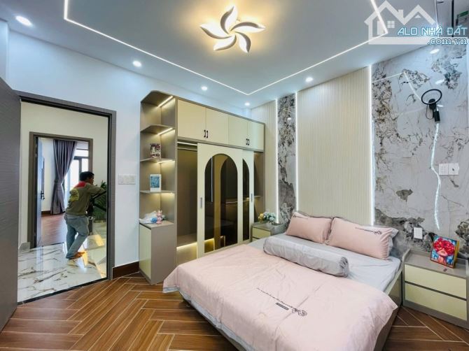 Gò vấp phường 14 nhà bán 4 tầng mới btct 52m2 xe hơi ngủ nhà chỉ 6,x tỷ - 3