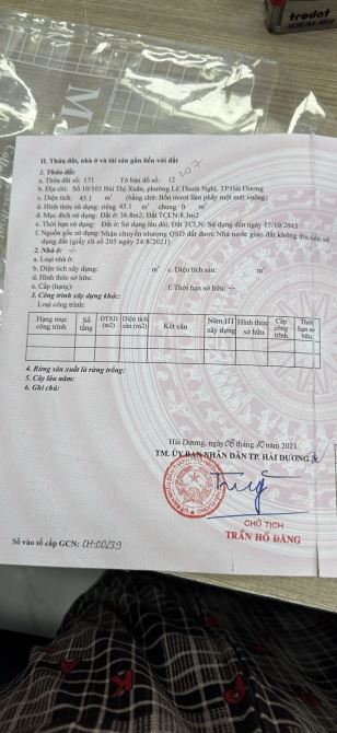 Bán lô đất góc ngõ bùi thị xuân ngõ thông ô tô vào tận đất - 3