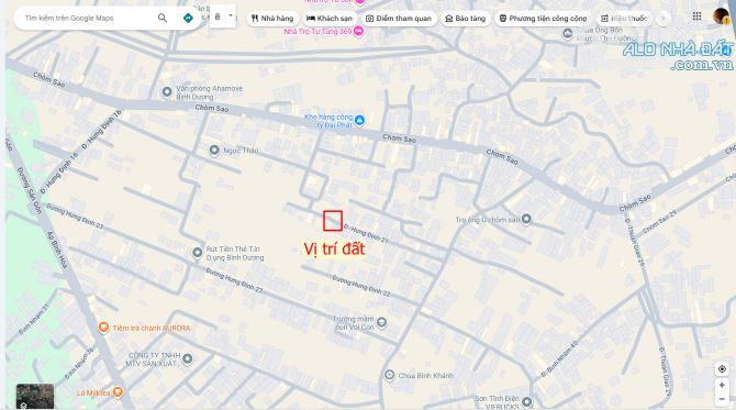 Bán đất 10.2x21.5m, mặt tiền Hưng Định 21 p. Hưng Thịnh gần AEON Bình Dương - 3