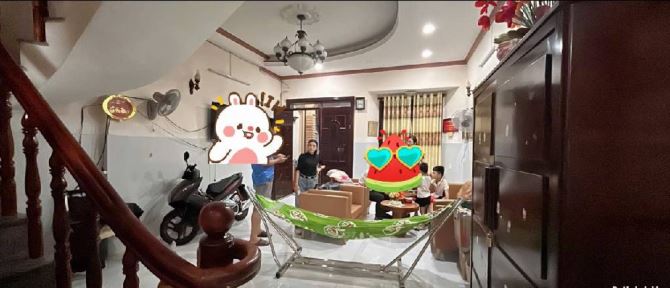 Bán Nhà Quận 7_Xe Hơi Quay Đầu_82M2+3 Tầng BTCT_Ngang 5M;SHR;Ko QH;Khu An Ninh;Chỉ 9.X Tỷ - 3