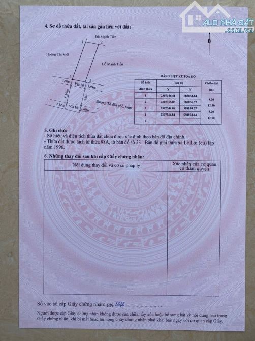 🤝🤝🤝51,8 m lê lợi an dương đường trục xã kinh doanh buôn bán Thực tế là lô góc 1,71 tỷ - 3