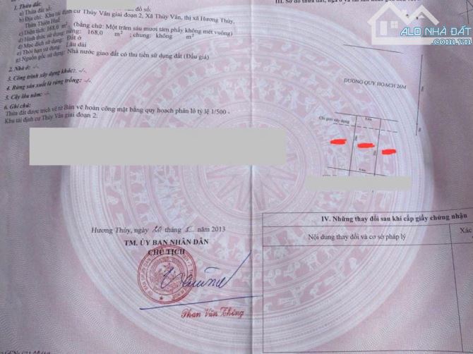 🎯🎯ĐẤT MẶT TIỀN LÊ TỰ ĐỒNG - KQH TD2 THỦY VÂN, TP HUẾ - 3