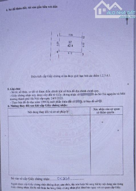 XUÂN NỘN ĐẤT ĐẸP CHÍNH CHỦ - 43M 2 TỶ - 4