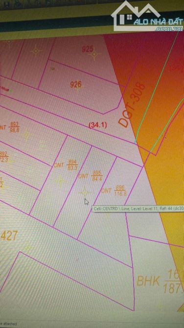 Đất đẹp tiềm năng cao Vĩnh Trung - Tây Nha Trang 116.8mv, nở hậu, đường thông, sổ hồng - 4