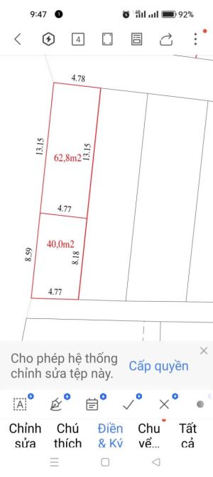 Bán 40m đất kim Thiều Hương Mạc Từ Sơn , giá hơn 1 tỷ - 4