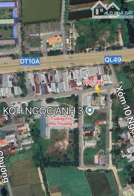 Đất Kqh Ngọc Anh - Cạnh TL10 & Trường tiểu học Phú Thượng - 4