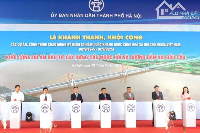 Bán 1000m2 đất hàng xóm Vinhomes Olympic Ngọc Hồi, mặt đường ô tô tránh chỉ 3.35 tỷ - 4