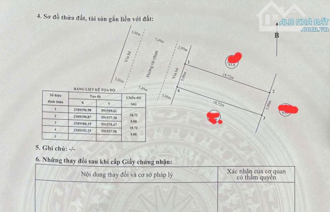Duy nhất  lô đất  phân lô Đồng Chuối 93,6m  giá chỉ từ  3,8x tỷ - 4