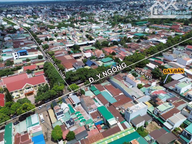 Bán đất hẻm 141 Y Ngông, 6m ngang - 5