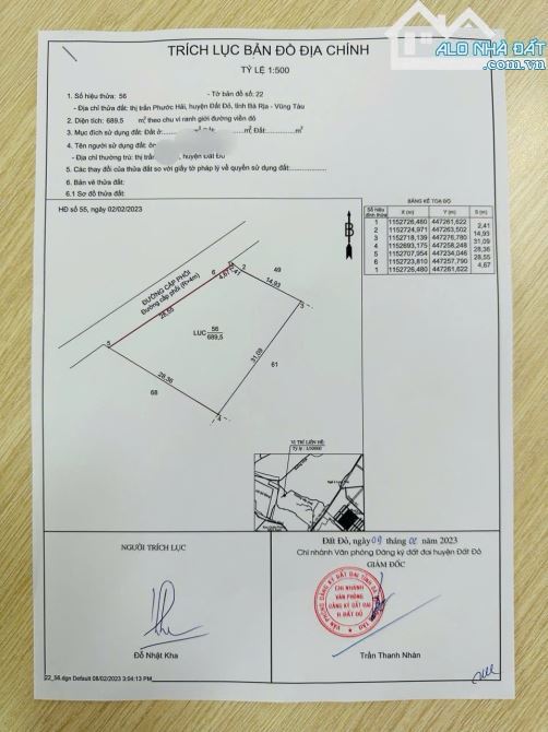 🌿 BÁN ĐẤT TT PHƯỚC HẢI – VIEW NÚI, GẦN BIỂN, 689.5M² – GIÁ 4.2 TỶ - 5