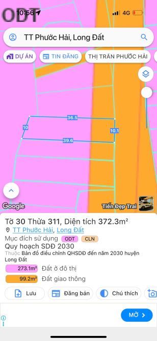🏞️ BÁN ĐẤT GẦN BIỂN PHƯỚC HẢI – TỈNH LỘ 44B – DT 372M² & 307M² - 5