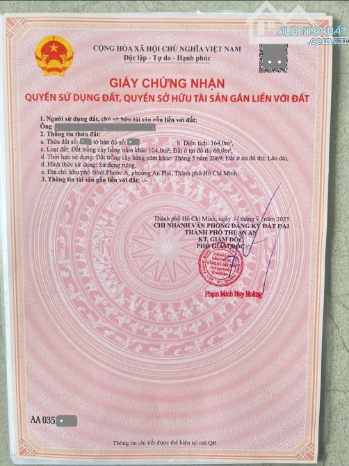 Bán đất MT đường Bình Chuẩn, p.Bình Chuẩn, Tp.Thuận An chỉ 3 tỷ TL (18tr/m2) M7762 - 5