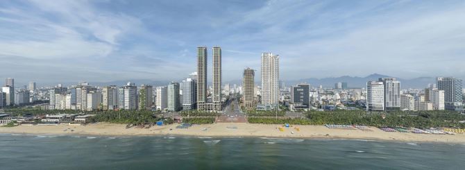3 xuất ngoại giao The Soleil Đà Nẵng view Biển + Sông Hàn giá chỉ 2.4 tỷ, CK đến 13.5% - 6