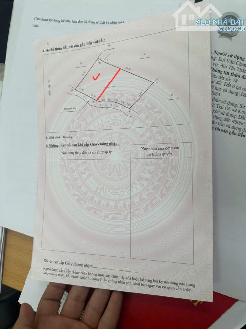 1066m Có 200m Đất Ở - View Cánh Đồng Bám Đường Bê Tông 26m - Sát Dự Án Sun Kim Bôi - 7