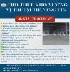 🏢 CHO THUÊ KHO XƯỞNG – VỊ TRÍ TẠI THƯỜNG TÍN