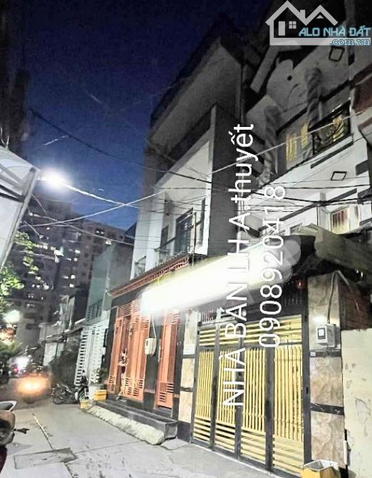 NHÀ NGAY KINH DƯƠNG VƯƠNG  HẺM XE TẢI THÔNG - BÙI TƯ TOÀN - 68M2 - 4TẦNG - NHỈNH 6TỎI