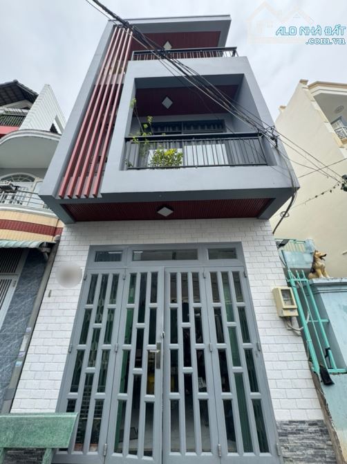 TÂN PHÚ - HẺM KINH DOANH 2 XE TẢI TRÁNH - 70M2 (4x17.5) - A4 - 3 TẦNG MỚI - 4 PN, 4 WC