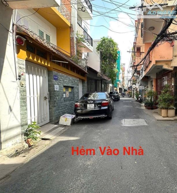 HẺM THÔNG LÊ VĂN SỸ -  ĐẮC ĐỊA - TIỆN XÂY MỚI- 50M (4x12.5) VUÔNG A4 - 6.x TỶ