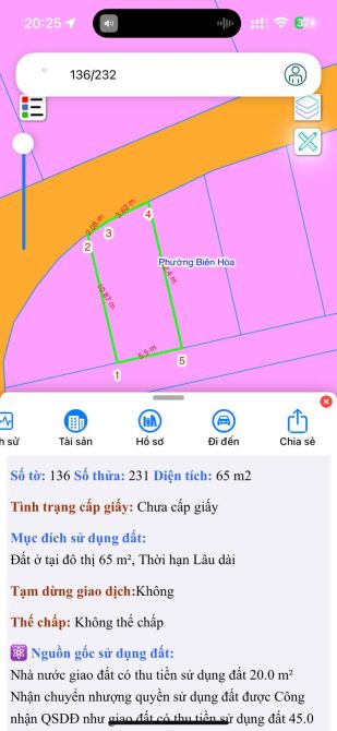CHỦ GỬI 3 LÔ ĐẤT GẦN TRƯỜNG TH NGUYỄN VĂN TRỖI THUỘC P. TÂN VẠN