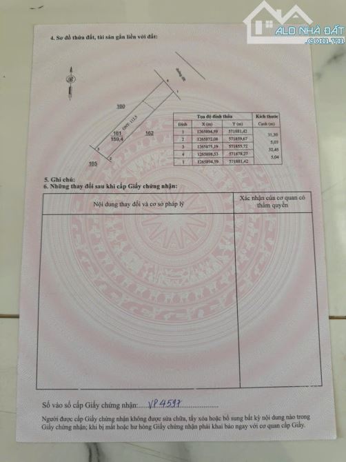 Bán sỉ 6 lô đất ngay giáp đường xuyên tâm, đồng phú