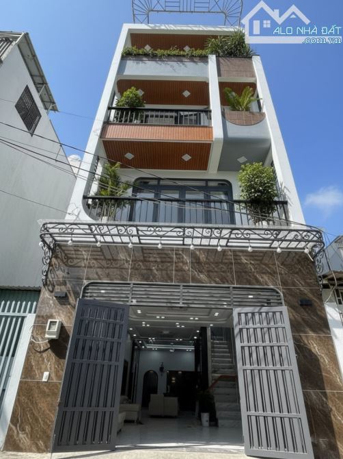 ⭐️ Nhà mới SHR 4 tầng HXT 96m2, Vuông – Thạnh Xuân 25 Quận 12