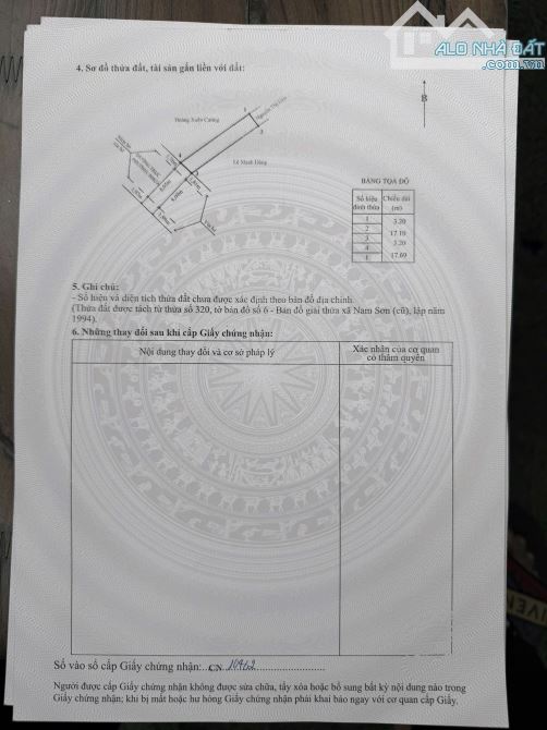 Ms Linh-Duy nhất 1 lô 55m2 mặt trục chính Cách Hạ, Nam Sơn, An Dương giá chỉ 1,x tỷ