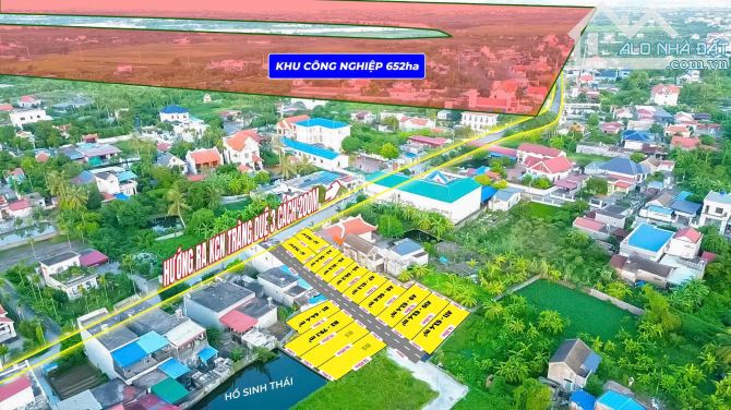 ĐẤT NỀN HẢI PHÒNG NẰM TRONG KCN , HÀNH CHÍNH, TRƯỜNG HỌC , CHỢ DÂN SINH GIÁ ĐẦU TƯ SINH.