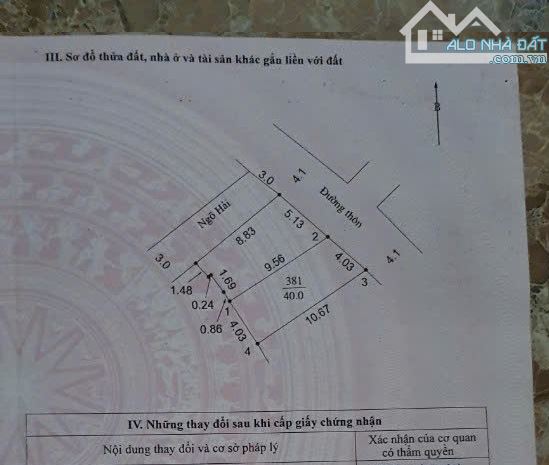 40M Tiên Phương phường Chương Mỹ, bám QL6 chỉ 2,89 tỉ