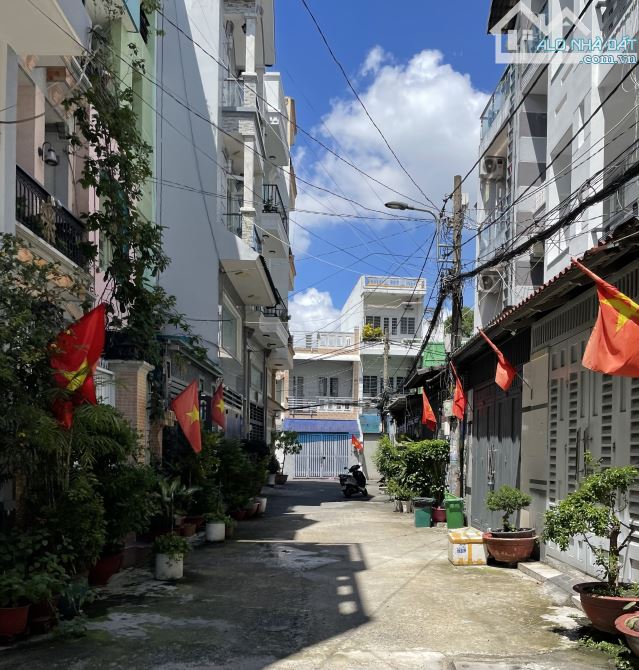 Nhà 4T - DT 64m2(4 x 17) HXH - Lê Văn Thọ - Phường 11 - Gò Vấp