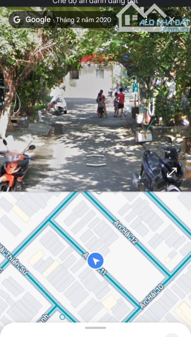 4ty7 bán nhà c4 đường An Hải 11, Sơn Trà ngay sông ngay biển 52m2 tl nhẹ