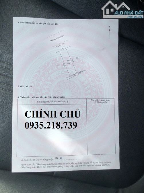 Bán Đất đường 7,5m Hà Tông Huân, (đầu tuyến Hoàng Sa) 90m2 - Giá 7.8 tỷ TL