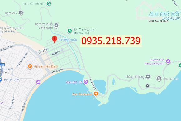 Bán Đất đường 7,5m Hà Tông Huân, (đầu tuyến Hoàng Sa) 90m2 - Giá 7.8 tỷ TL - 1