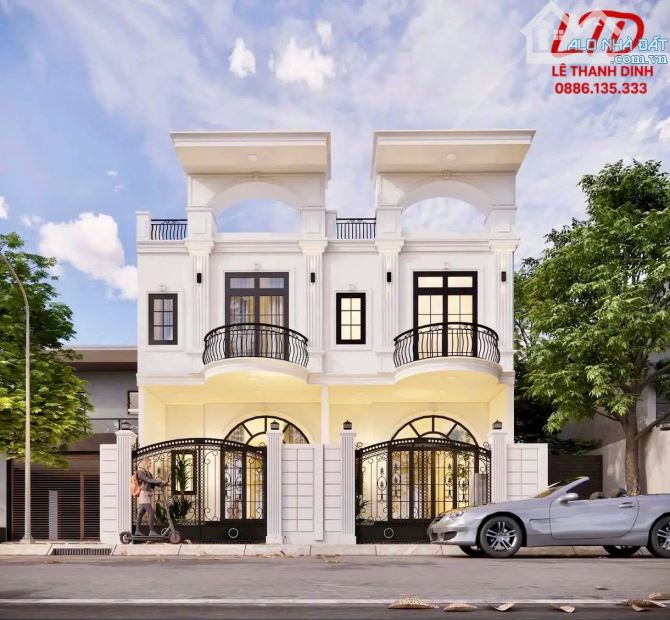 BÁN NHÀ 2 TẦNG - TT TP HUẾ - PHONG CÁCH CHÂU ÂU