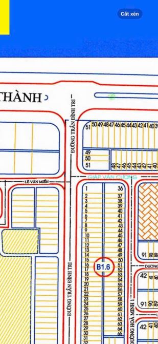 Bán đất góc 2 mặt tiền đường Trần Đình Tri & Giáp Văn Cương, vị trí sát biển, DT 11x25m