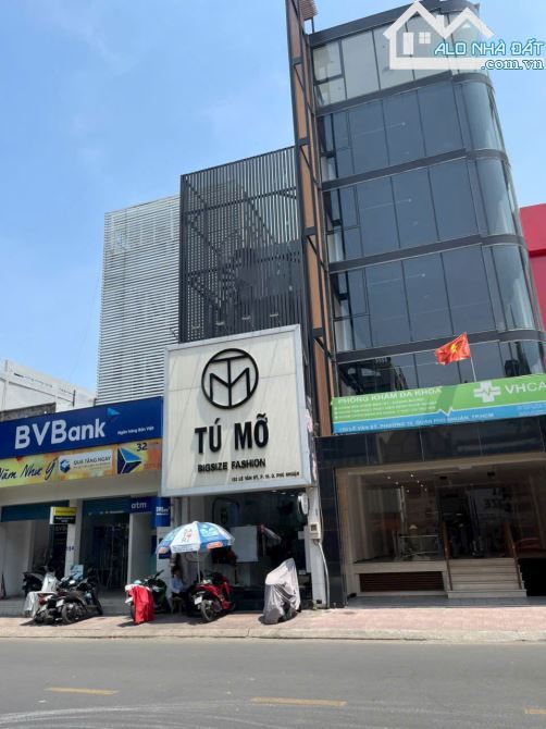 MẶT TIỀN LÊ VĂN SỸ 80M2, NGANG 4.2M, 4 TẦNG ĐANG CÓ HĐT 66 TRIỆU/ THÁNG GIÁ CHỈ 28.9TỶ/TL