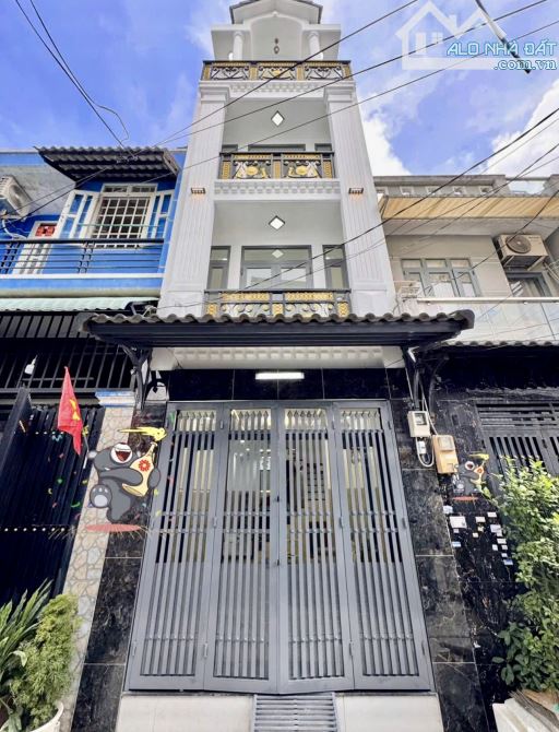 🏡 NGAY GÒ XOÀI–HẺM 5M THÔNG–GÒ XOÀI, SÁT LÊ VĂN QUỚI-4 TẦNG 4PN –CHỈ 4.88 TỶ TL