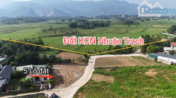 Đất phân lô siêu đẹp, GIÁP KCN NHUẬN TRẠCH, GIÁ CHỈ HƠN 1 TỶ