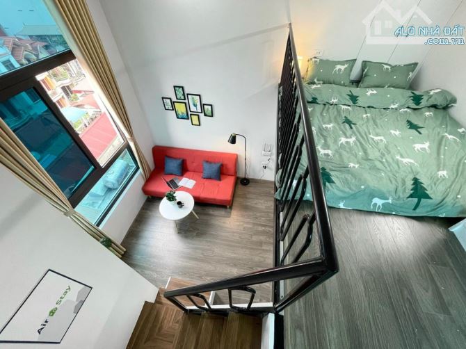 Tòa CHDV Trần Bình, 105m2*7T TM, 30 phòng KK, đủ GPXD/PCCC, ngõ ô tô, dòng tiền 8%/năm!