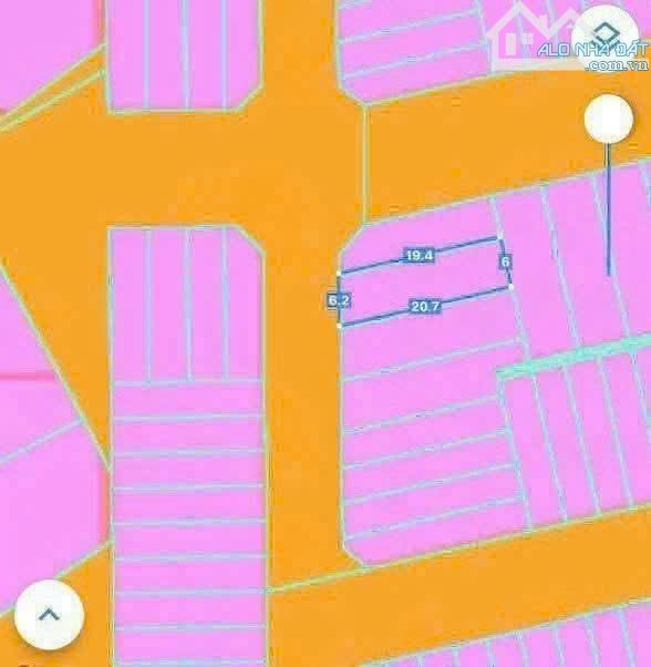 LÔ ĐẤT KDC D2D KHU THỐNG NHẤT - TRẤN BIÊN  - Diện tích 6x20= 120m2. - Sổ riêng full thô cư