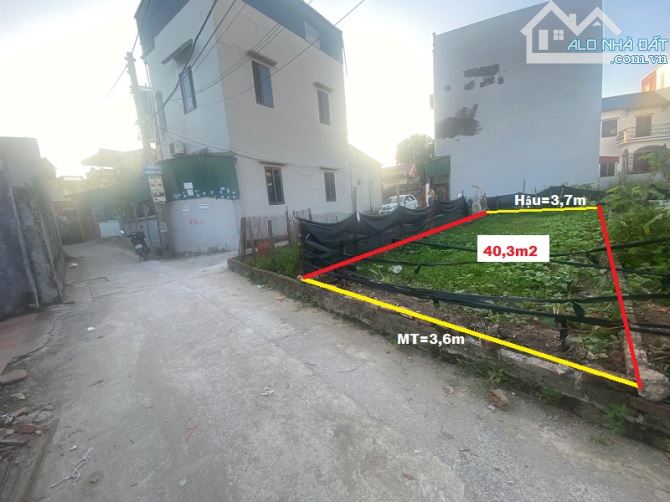 Bán đất Quan Nhân Tam Hưng Thanh Oai – ô tô thông, 40,3m2 giá Đầu Tư