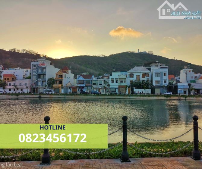 BÁN NHÀ PHAN CHU TRINH GẦN BIỂN THUỲ VÂN P2 TP-VT. DT 131M2 NỞ HẬU - GẦN CÔNG VIÊN