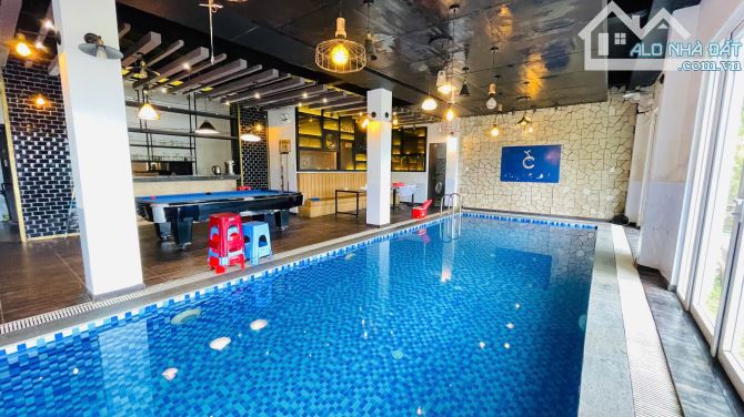 🏡Bán Villa Biệt Thự Mặt Tiền Tô Hiến Thành,p3 Đà Lạt–Có Hồ Bơi, Thu Nhập 540 Triệu/Tháng