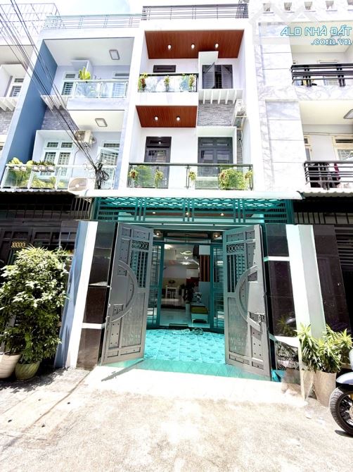 SIÊU PHẨM 4 TẦNG BTCT, Ô TÔ NGỦ TRONG NHÀ, PHẠM VĂN CHIÊU, P9, GÒ VẤP, CHỈ 6.650 TỶ TL.