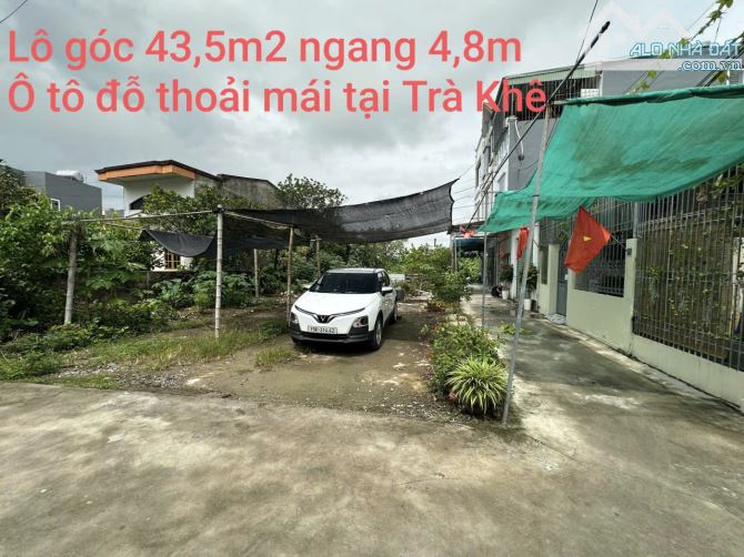 Lô góc 43,5 m2 ngang 4,8m tại Trà Khê,Anh Dũng ngay sát trường học nơi dân cư đông đúc