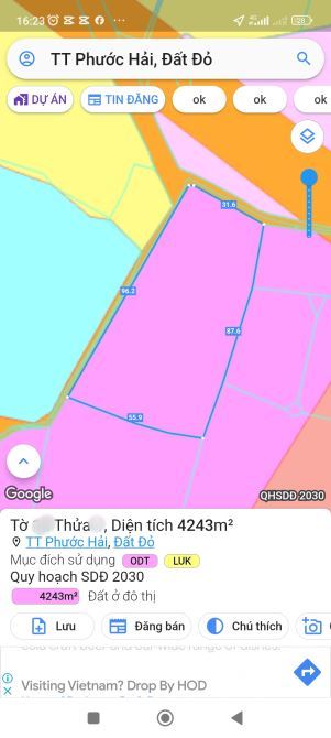 🌿 ĐẤT TRUNG TÂM TT PHƯỚC HẢI – VIEW AO SEN – CÁCH VEN BIỂN CHỈ 100M 🌊